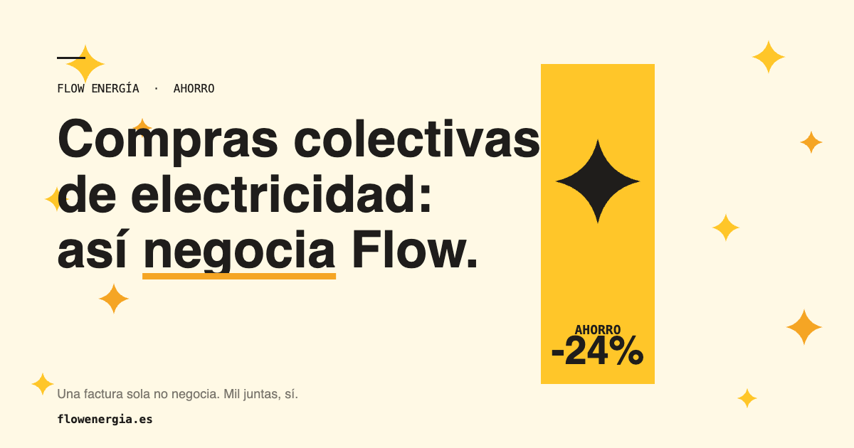 Compras colectivas de electricidad